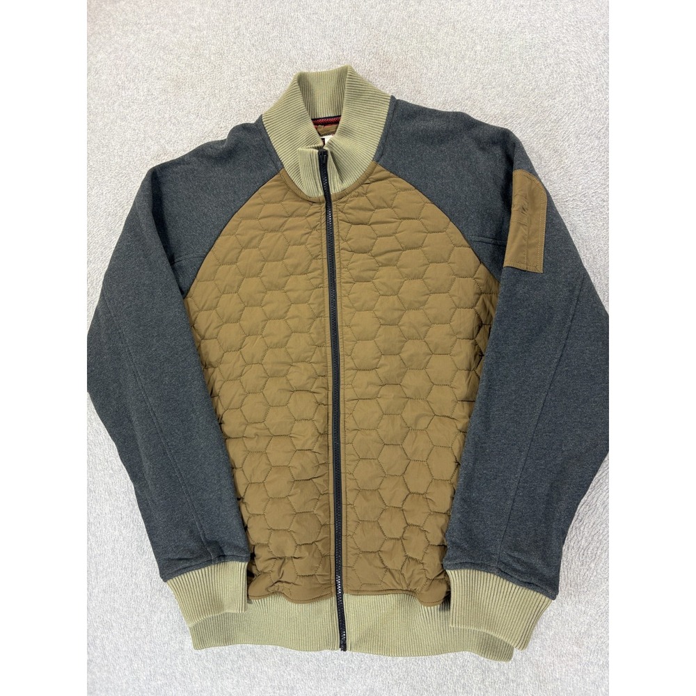 Carbon2cobalt Quilted Midweight Lined Jacket (Men's Large) Green‎